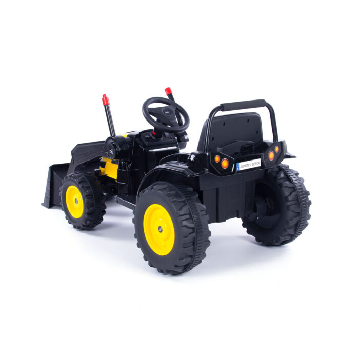 Tractor electrico para niños Pushdozer con licencia oficial y pala