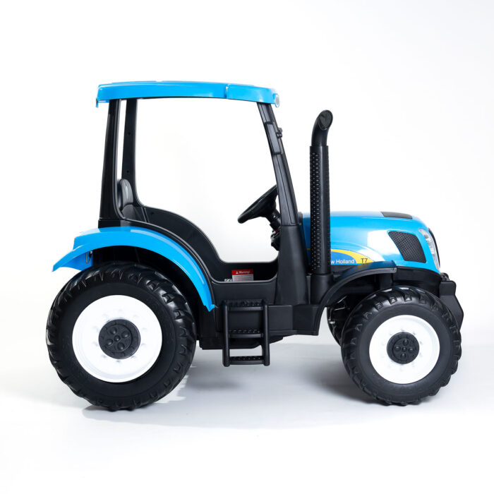 Tractor electrico para niños New Holland licencia oficial 12V con mando -  Galumba Toys